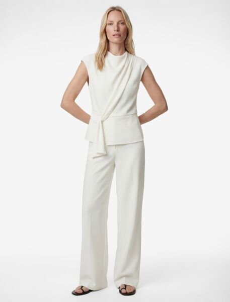 Koton Beyaz Bluz 6Sak60114Uw Beyaz - 44