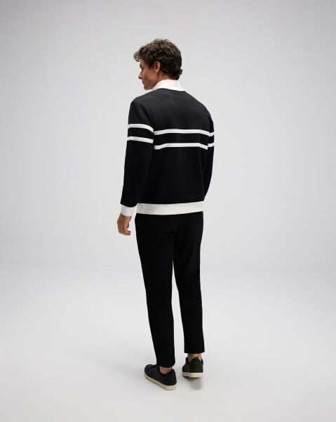 Ellesse Yarım Fermuarlı Sweat Siyah - XXL