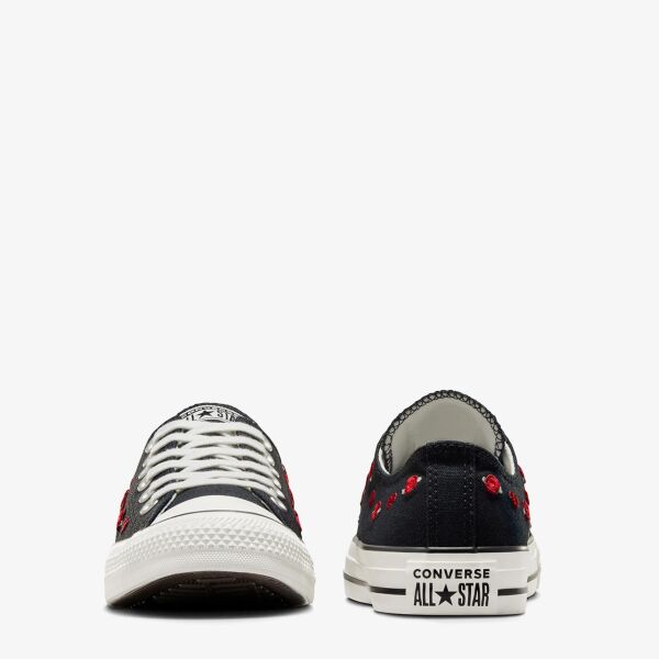 Converse Chuck Taylor All Star Valentine's Day Roses Kadın Siyah Sneaker
