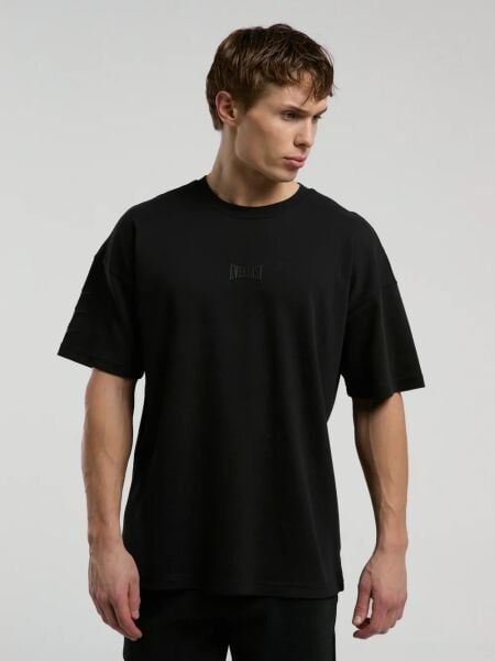 Ever Relaxed Oversize Siyah Erkek Tişört Siyah - L