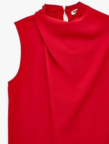 Koton Kırmızı Bluz 6Sak60277Uw 44 - Kırmızı