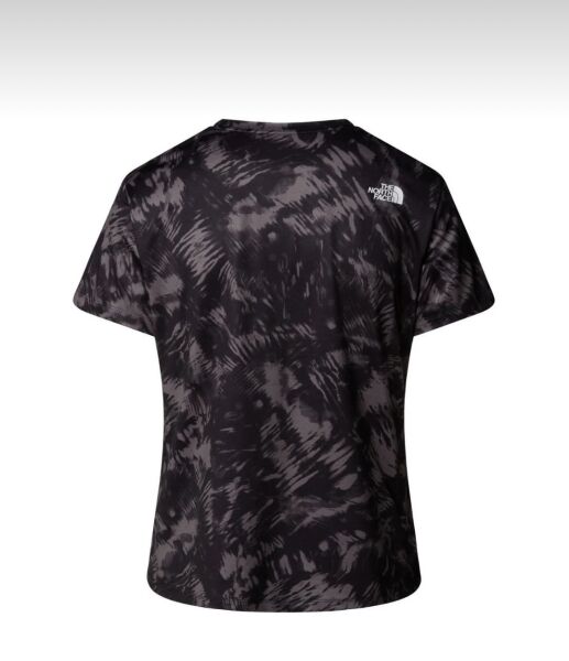 The North Face Flex S/S Tee Reg Aop Kadın T-Shirt Siyah - S