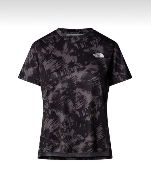 The North Face Flex S/S Tee Reg Aop Kadın T-Shirt Siyah - XS