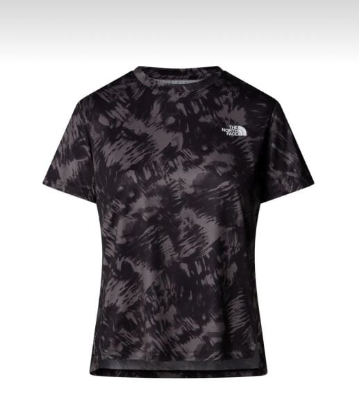 The North Face Flex S/S Tee Reg Aop Kadın T-Shirt Siyah - XS