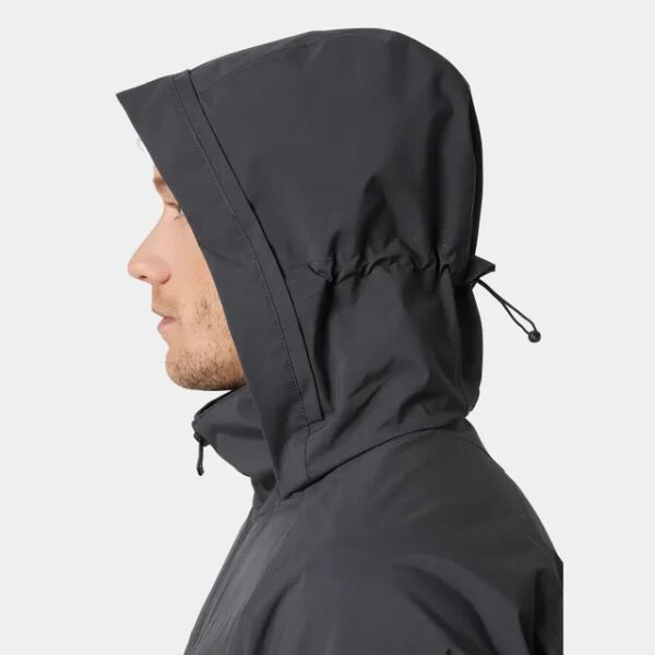 HELLY HANSEN HP Racing LIFALOFT Sailing Erkek Kapişonlu Mont Antrasit - S