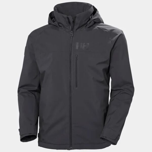 HELLY HANSEN HP Racing LIFALOFT Sailing Erkek Kapişonlu Mont Antrasit - S