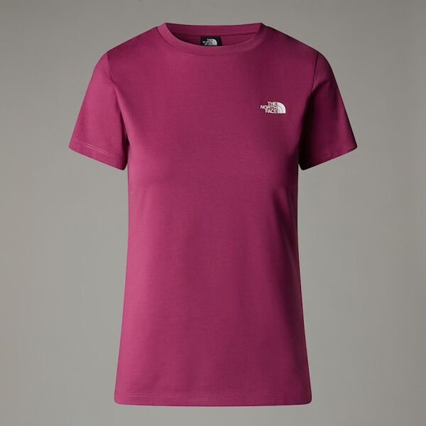 The North Face W Foundation Vertical  Graphic Tee Kadın T-Shirt Mavi - M
