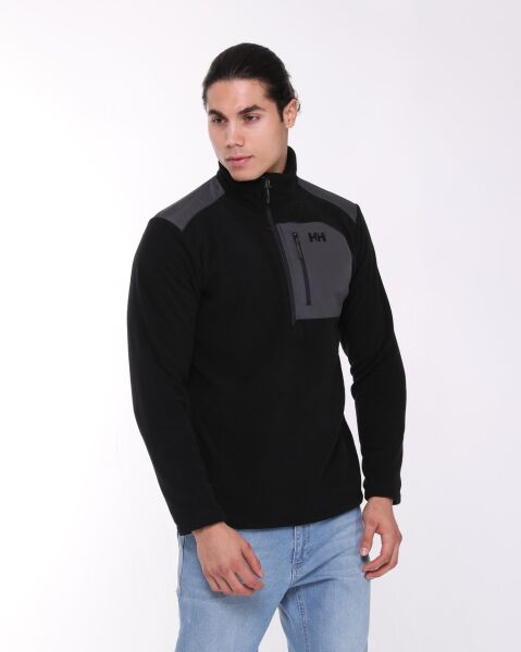 HELLY HANSEN Block Halfzip Erkek Polar XXL - BLACK