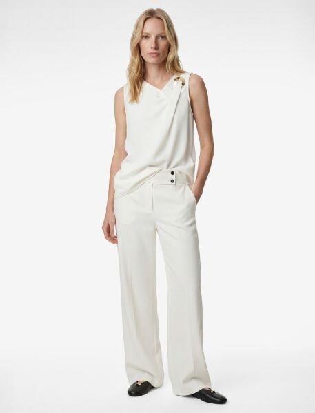 Koton Kırık Beyaz Bluz 6Sak60134Uw Beyaz - 44