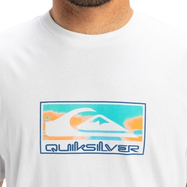 Quiksilver Ev Gradıent Box Ss Erkek T-Shirt Beyaz - XXL