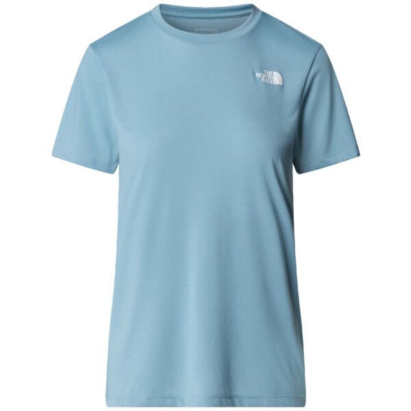 The North Face W Foundation Vertical  Graphic Tee Kadın T-Shirt Mavi - XS