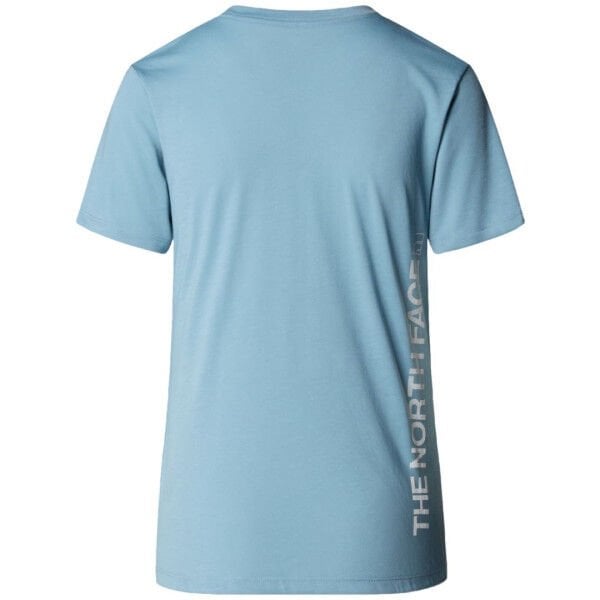 The North Face W Foundation Vertical  Graphic Tee Kadın T-Shirt Mavi - XS