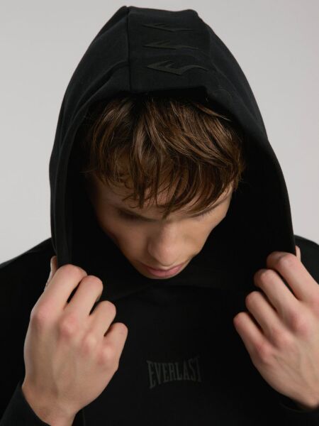 Ever Relaxed Comfort Kapüşonlu Siyah Erkek Sweatshirt XL - Siyah