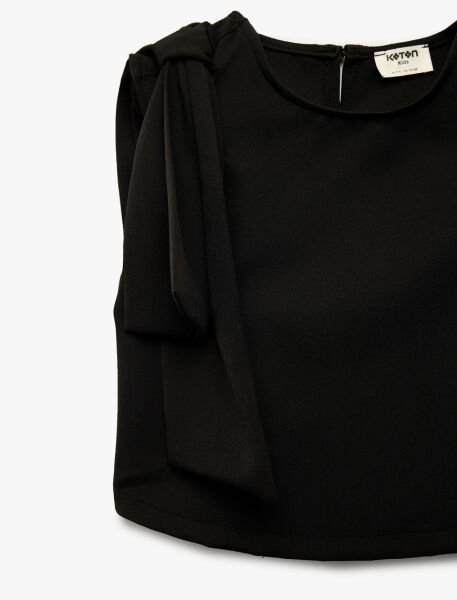 Koton Siyah Bluz 6Skg60135Aw Siyah - 9-10