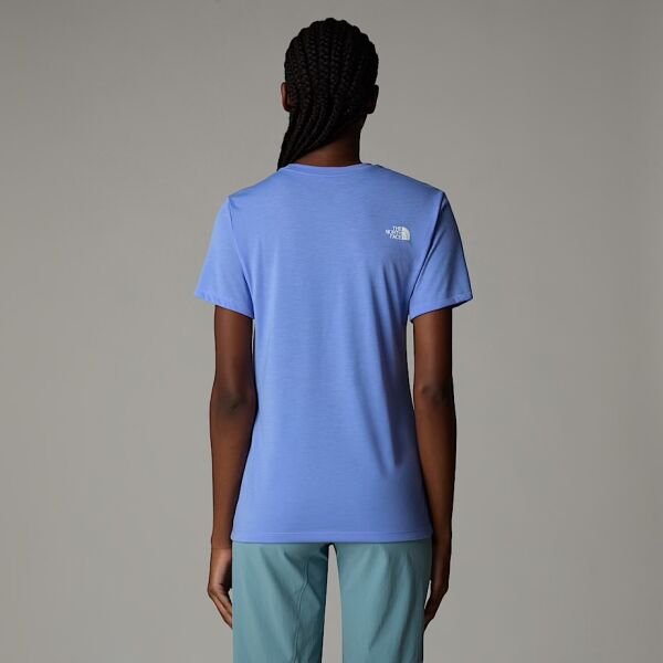 The North Face W Foundation Tee Graphic 1 Kadın T-Shirt Mavi - M