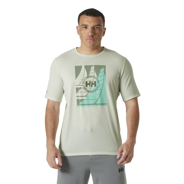 HELLY HANSEN HP RACE GRAPHIC T-SHIRT XL - WHİTE