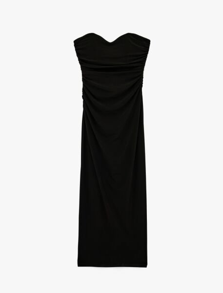 Koton Siyah Elbise 6Sak80067Fk Siyah - XS