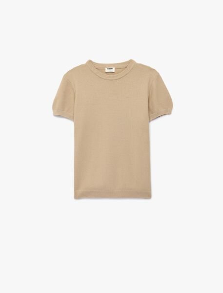 Koton Bej Triko Kazak 6Skb90003Tt Bej - 9-10