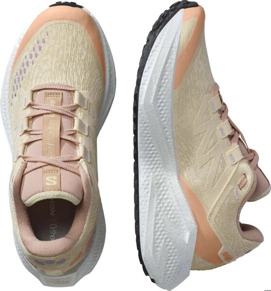 Salomon Aero Glide 3 Grvl Kadın Koşu Ayakkabısı Krem - 40