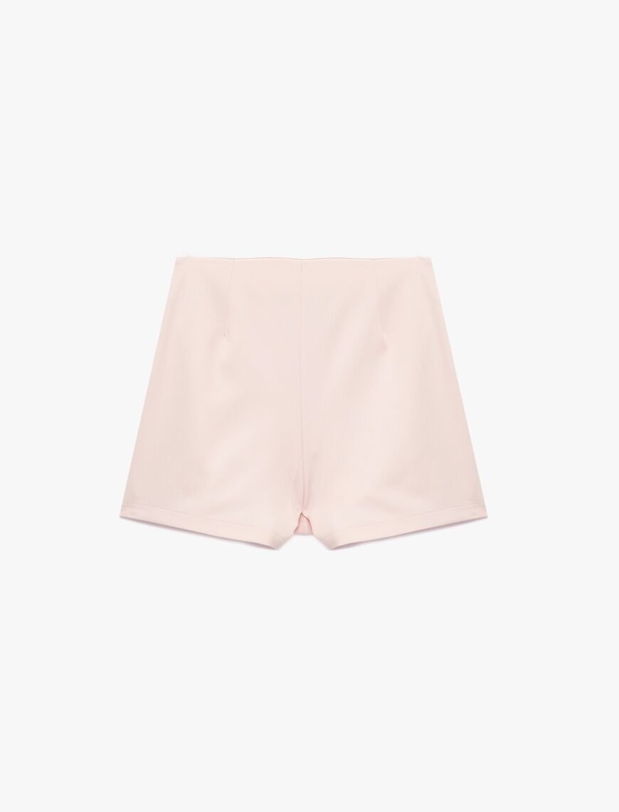Koton Pembe Şort 6Skg70083Aw Pembe - 7-8