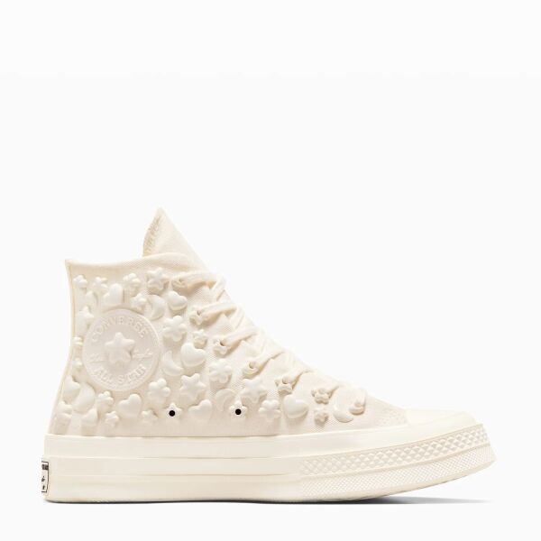 Converse Chuck 70 3D Charms Unisex Krem Sneaker