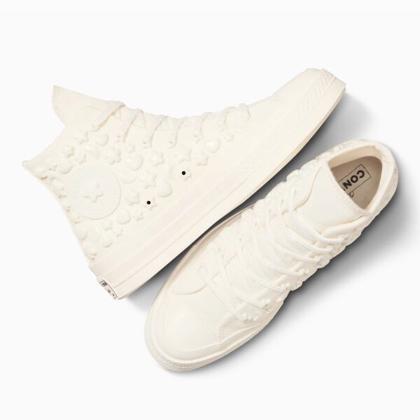 Converse Chuck 70 3D Charms Unisex Krem Sneaker