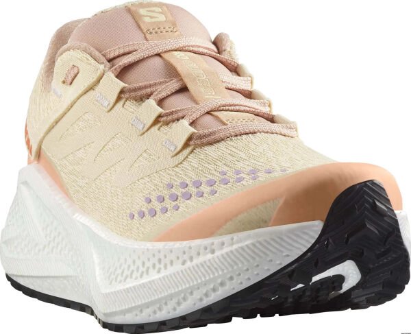 Salomon Aero Glide 3 Grvl Kadın Koşu Ayakkabısı Krem - 36 2/3