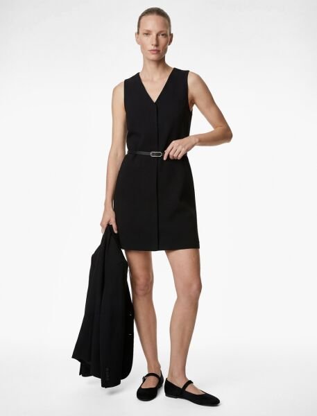 Koton Siyah Elbise 6Sak80213Uw Siyah - 42