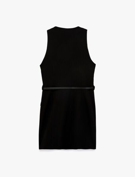 Koton Siyah Elbise 6Sak80213Uw Siyah - 42