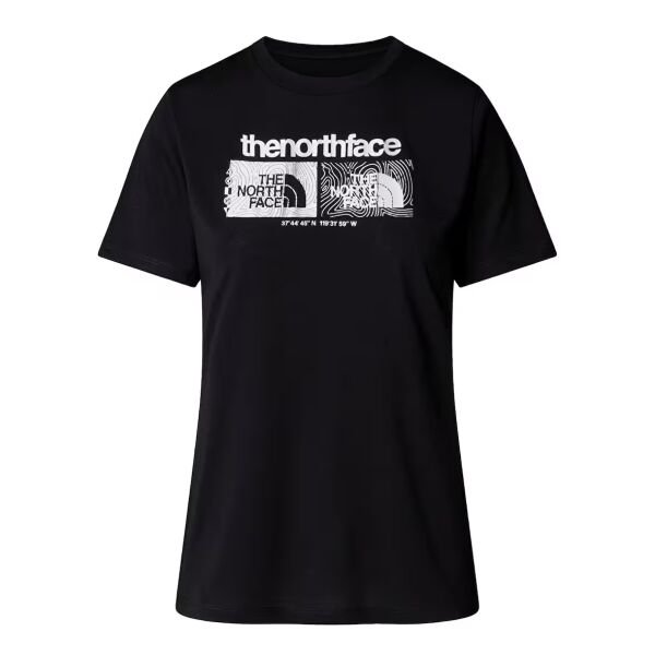 The North Face Foundation Tee Graphic 1 Kadın T-Shirt Siyah - S