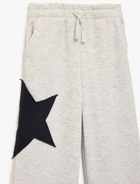 Koton Kar Melanj Eşofman Altı 6Skg40157Ak 9-10 - Kar Melanj