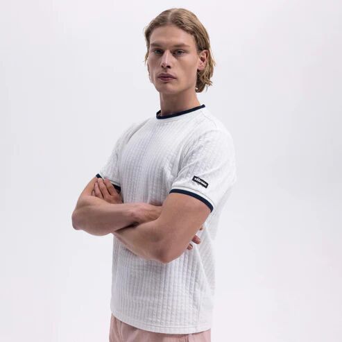 Ellesse Erkek T-shirt M-EM491 Beyaz - XL