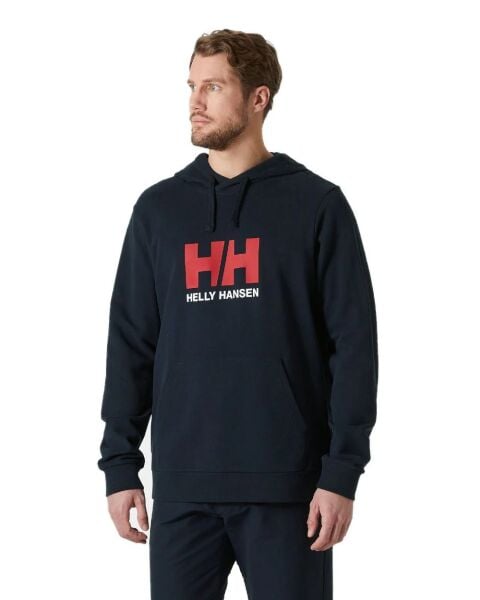 HELLY HANSEN Logo Kapişonlu Erkek Hoodie Sweatshirt