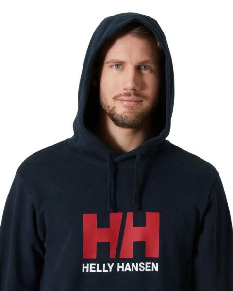 HELLY HANSEN Logo Kapişonlu Erkek Hoodie Sweatshirt