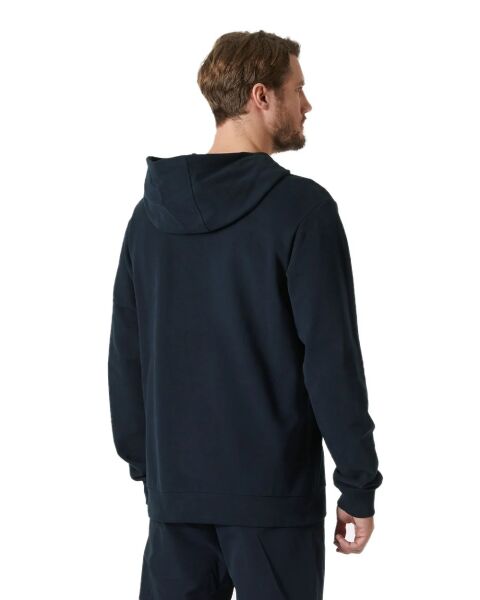 HELLY HANSEN Logo Kapişonlu Erkek Hoodie Sweatshirt Siyah - M
