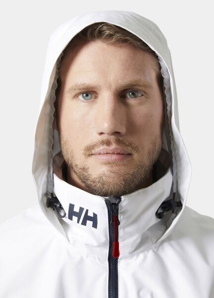 Helly Hansen Crew Hooded Erkek Mont 2.0 Beyaz - XL