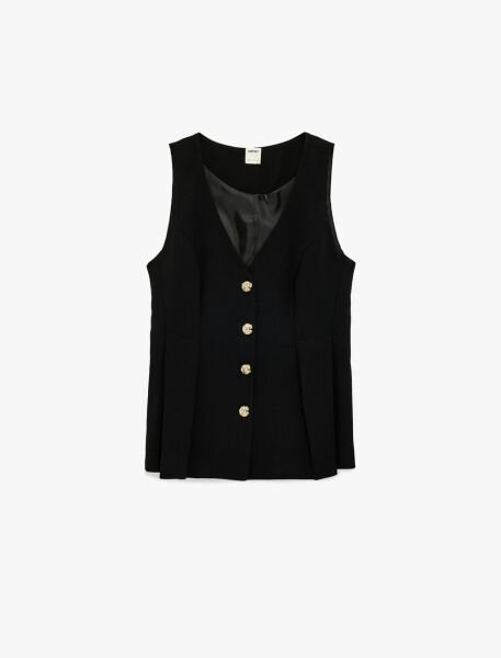 Koton Siyah Yelek 6Sak20096Uw Siyah - 42