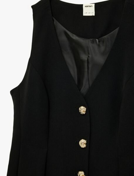 Koton Siyah Yelek 6Sak20096Uw Siyah - 42