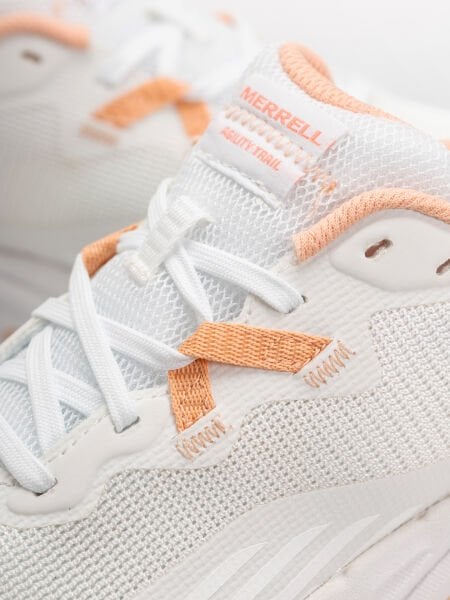Merrell Agility Trail Kadın Beyaz Outdoor Patika Koşu Ayakkabısı J005112 WHITE/PEACH - 40,5