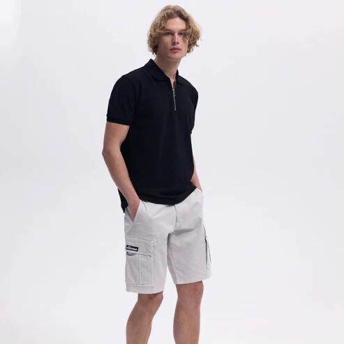 Ellesse Erkek Polo T-shirt M-EM493 Siyah - XXL