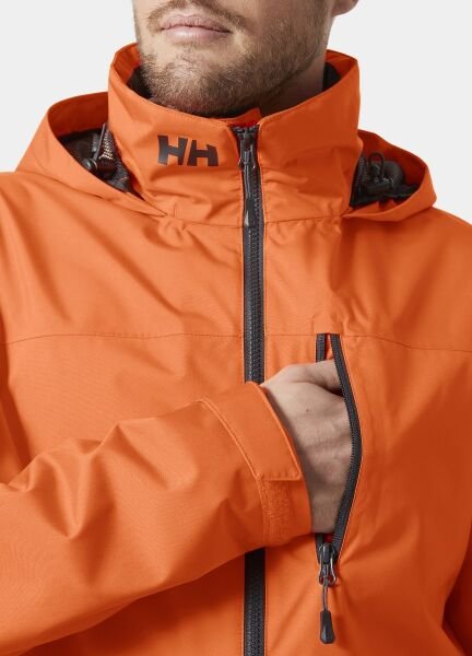 Helly Hansen Crew Hooded Erkek Mont 2.0 Turuncu - S