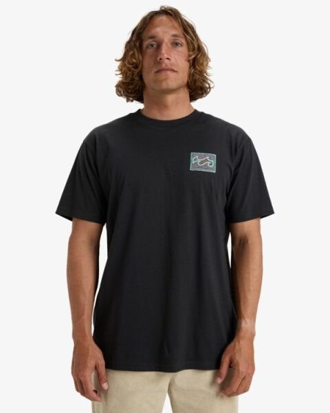 Billabong Crayon Wave Ss Erkek T-Shirt Siyah - XL