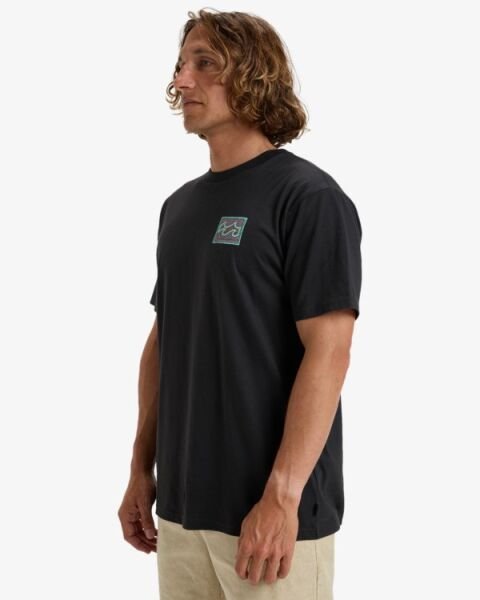 Billabong Crayon Wave Ss Erkek T-Shirt Siyah - XL