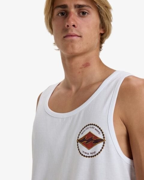 Billabong Rotor Diamond Tk Erkek T-Shirt Beyaz - M