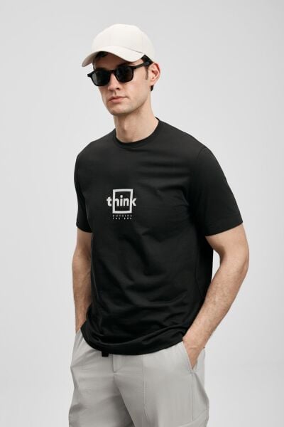 LUFIAN ERKEK THINK 111020310 Siyah - XXL