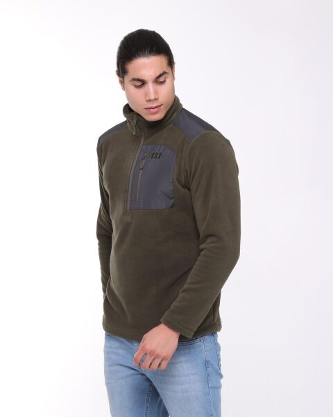 HELLY HANSEN Block Halfzip Erkek Polar L - ALERT RED