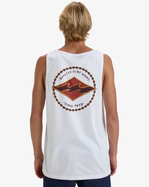 Billabong Rotor Diamond Tk Erkek T-Shirt Beyaz - XL