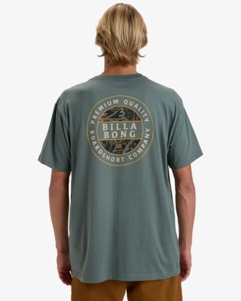 Billabong Rotor Fill Ss Erkek T-Shirt İndigo - XL