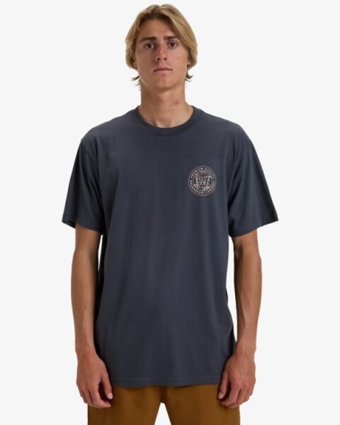 Billabong Rotor Fill Ss Erkek T-Shirt İndigo - XL