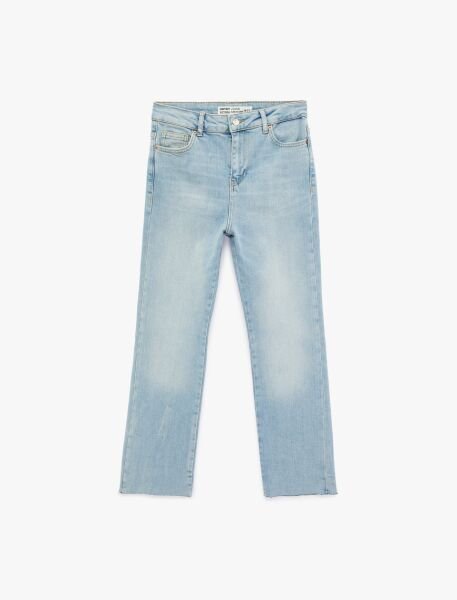 Koton Açık İndigo Pantolon 6Sal40190Md İndigo - 31